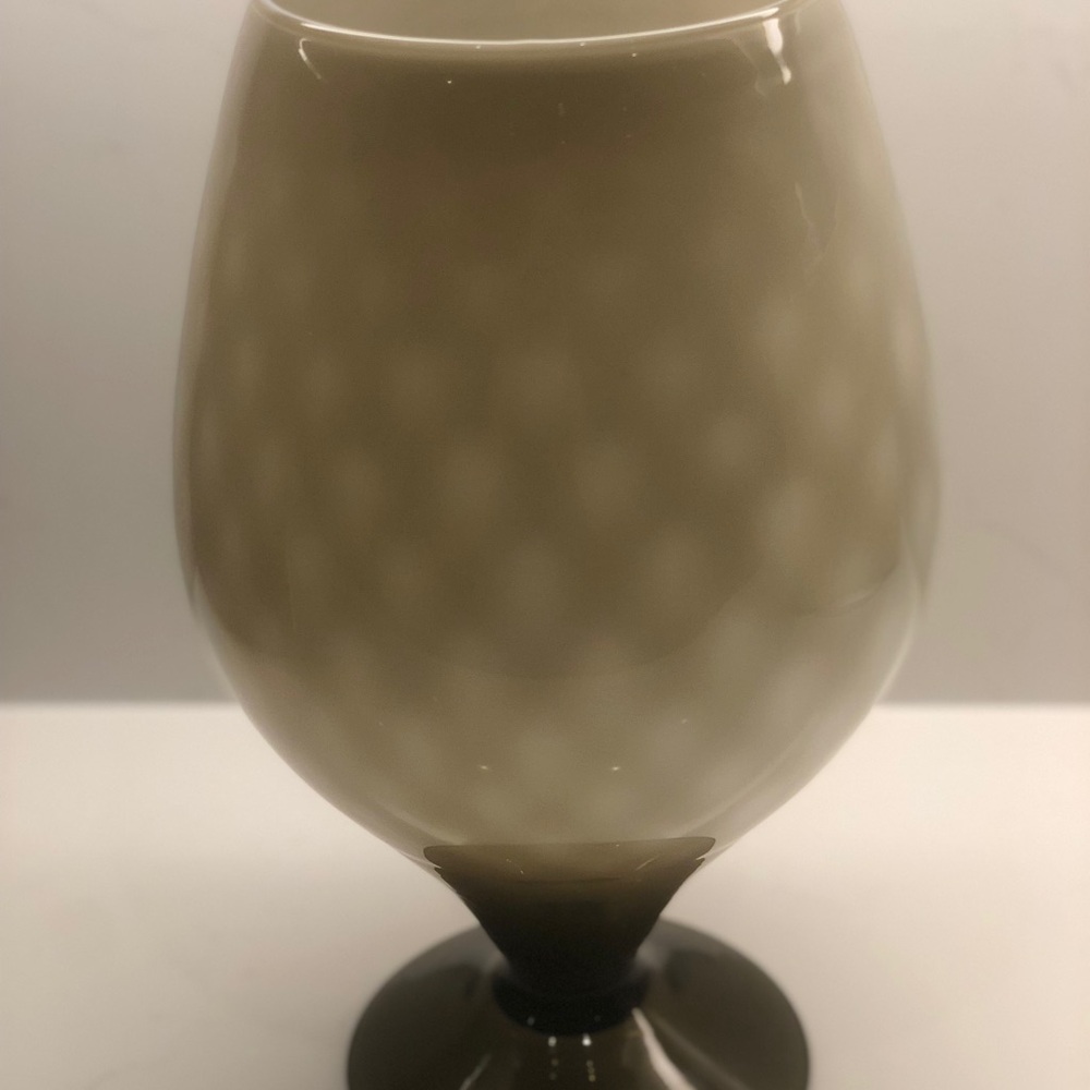 Empoli rare cases glass goblet made in Italy